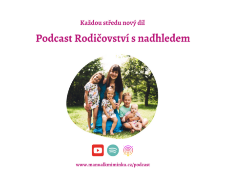 upoutávka na podcast Rodičovství s nadhledem