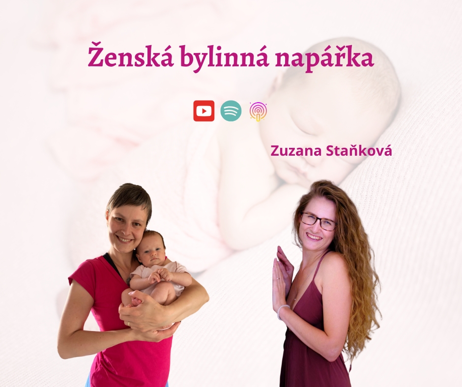 Ženská bylinná napářka - před porodem, v těhotenství - Zuzana Staňková